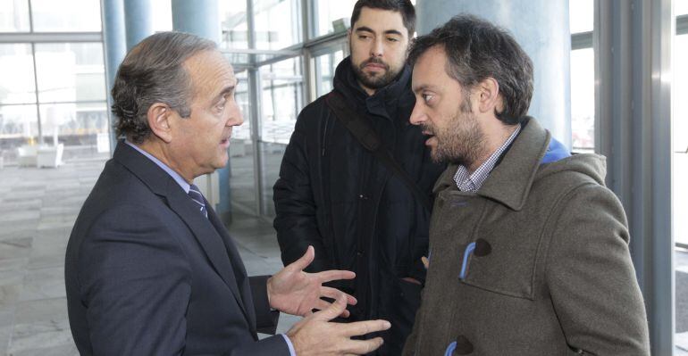 Xulio Ferreiro y Enrique Losada