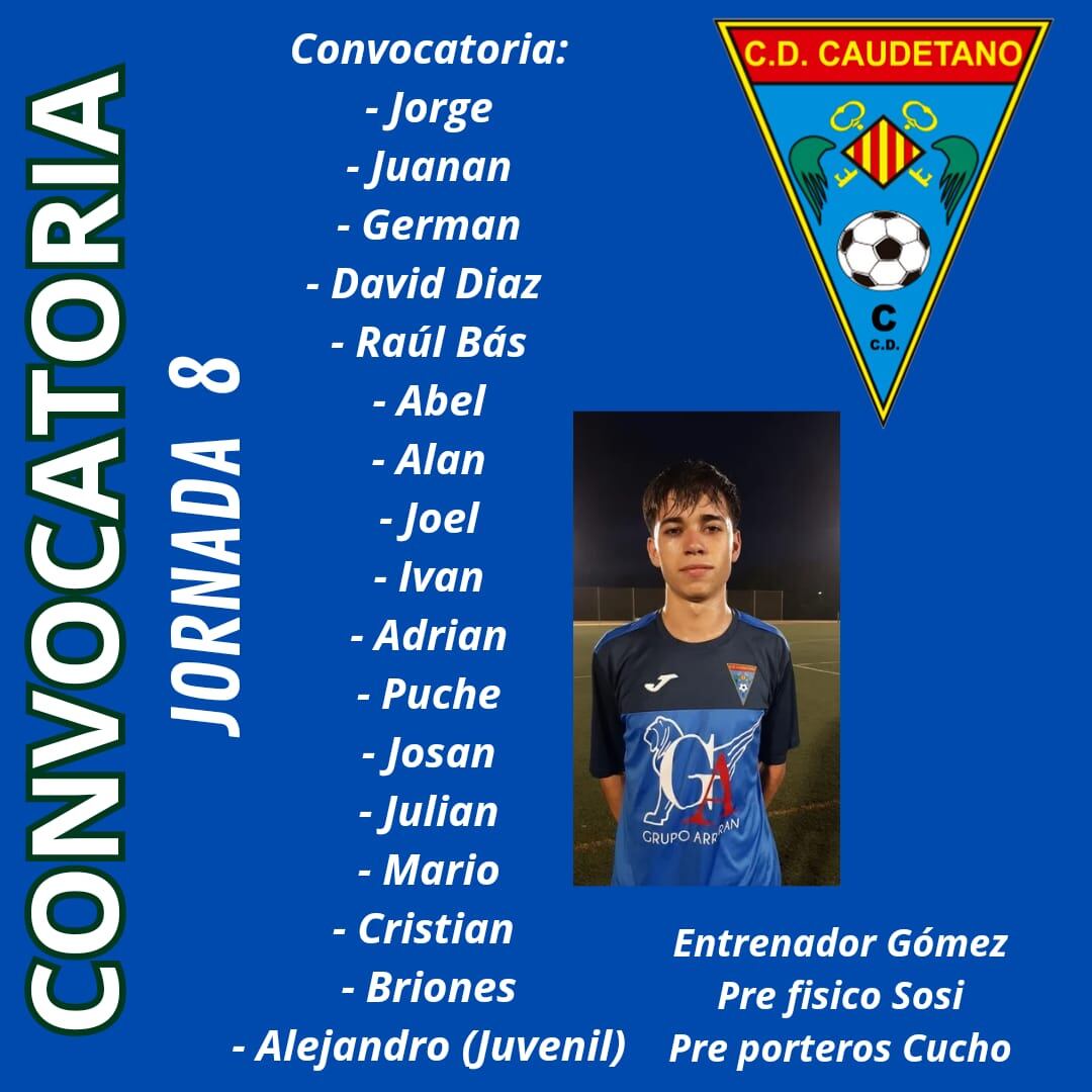 Convocatoria del Caudetano