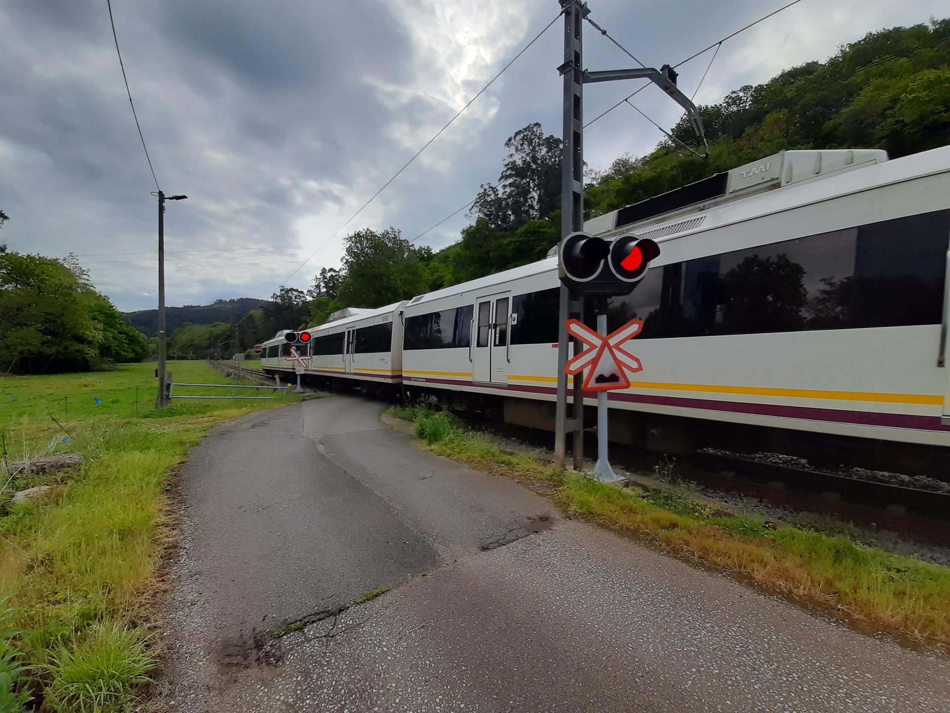 Tren de Cercanías en Cantabria