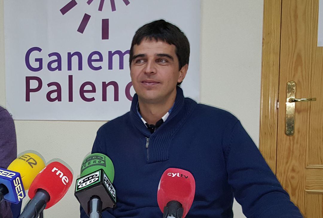 Juan Gascón, portavoz municipal de Ganemos Palencia