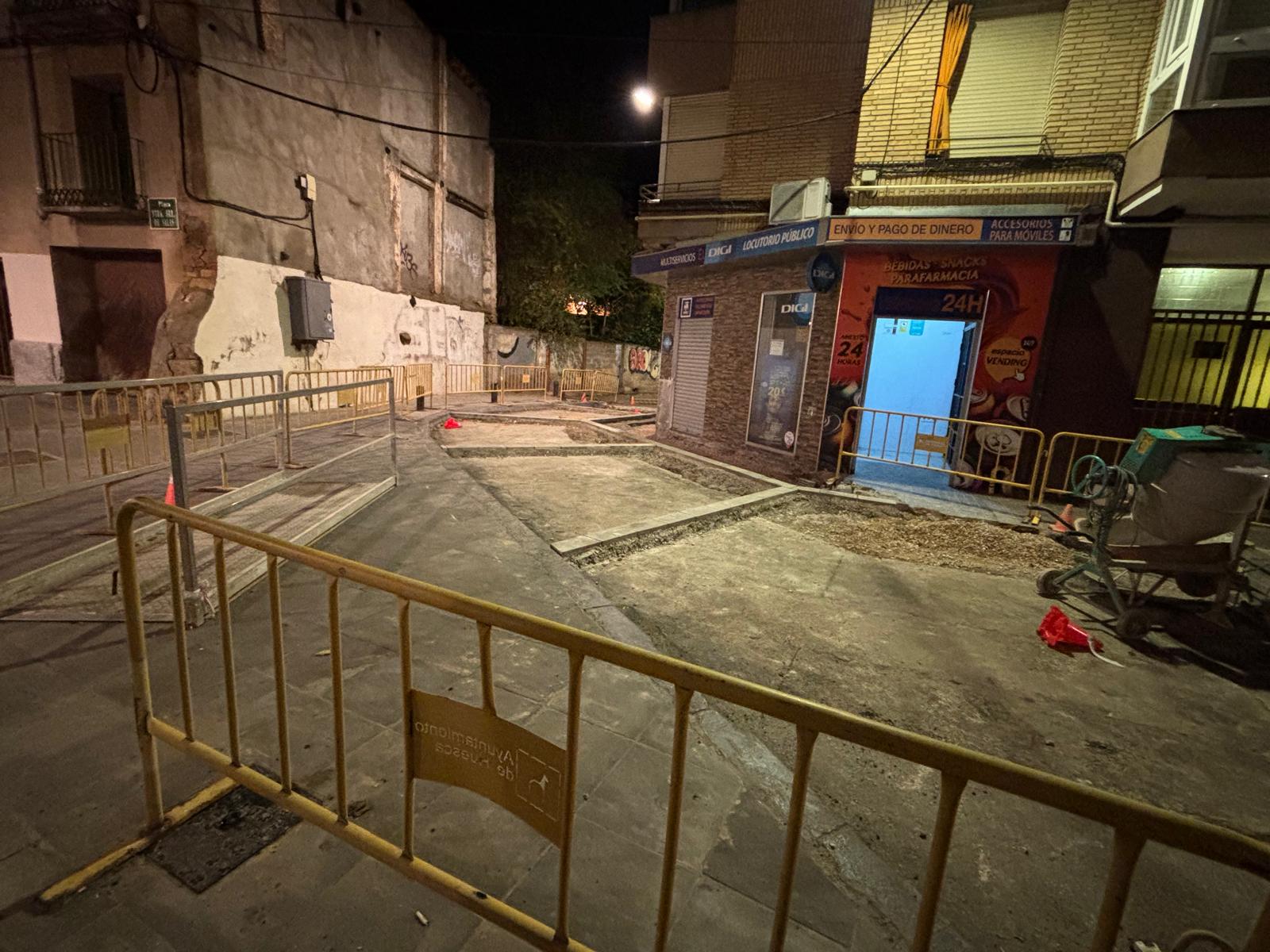 Avanzan las obras  en la calle Cleriguech