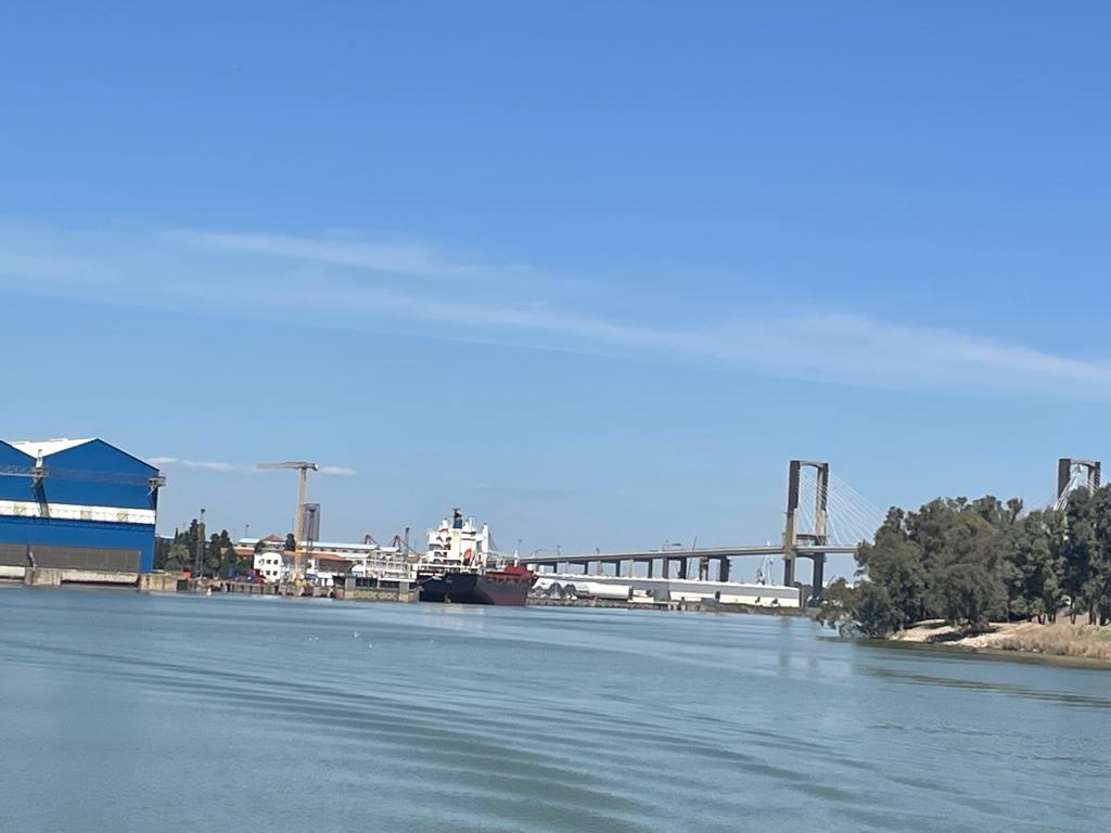 El puente móvil ferroviaria que proyecta el puerto irá en paralelo al puente del Centenario