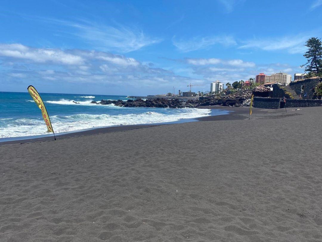 Playa de Punta Brava, en Puerto de la Cruz (Tenerife).