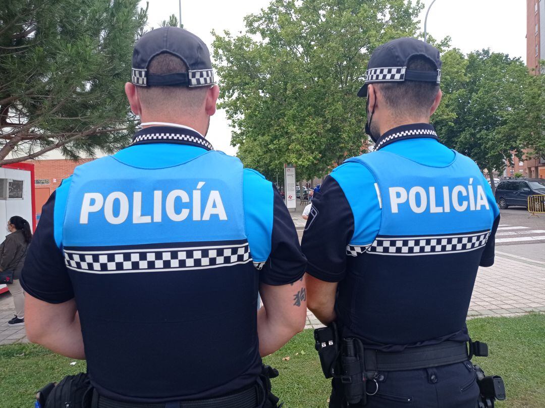 Varias actuaciones de la Policía Local de Palencia en la jornada de ayer