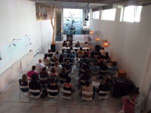 Último encuentro de Desayunos al Sol, en Espacio Ecoo (Lavapiés).