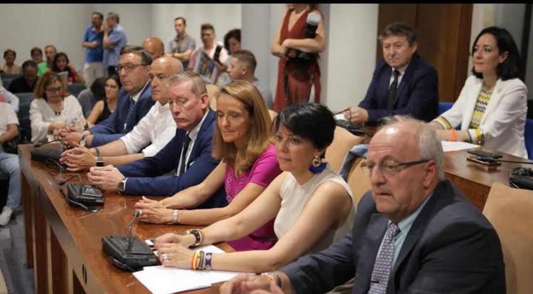 Los representantes del PP en el Consejo Comarcal del Bierzo