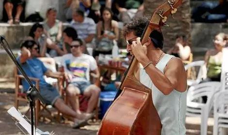 En el palmeral de Cala&#039;n Blanes (Ciutadella)