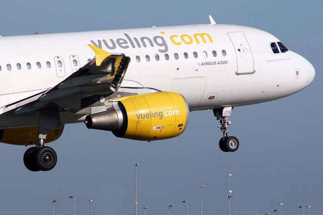 Imagen de archivo de un avión de Vueling