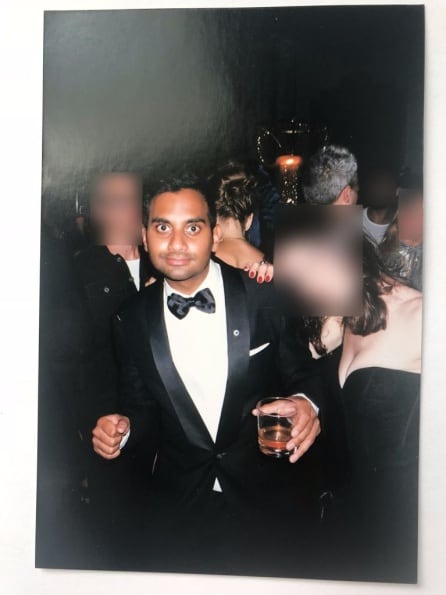 Imagen de Aziz Ansari y &#039;Grace&#039; en la fiesta posterior a los Emmy