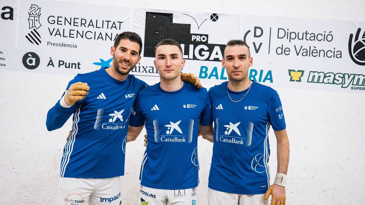 Ivan se prepara para las semifinales de la Lliga Pro I de Raspall con el equipo del Ayuntamiento de Xàbia
