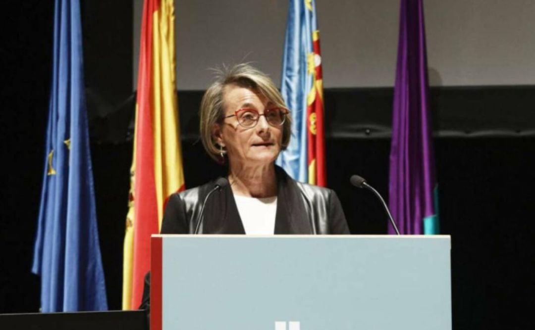 La rectora de la UJI, Eva Alcón