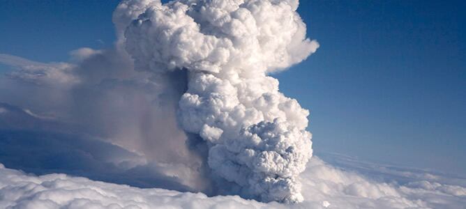 El Eyjafjallajokull es el sexto glaciar más grande de Islandia