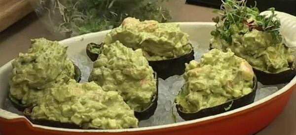 Aguacates rellenos