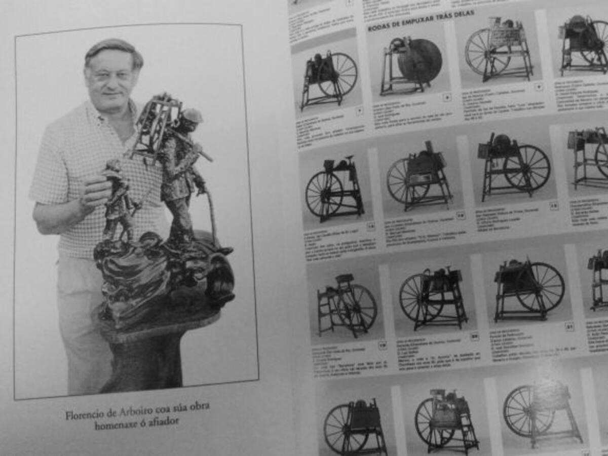 "Moitos afiadores que saían coa roda acaban creando grandes negocios”