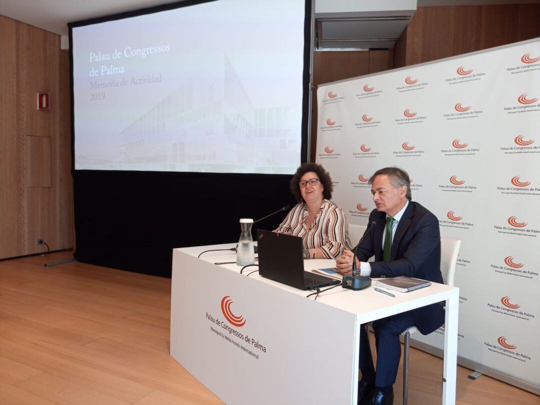 Rueda de prensa de la memoria de actividad de 2019.