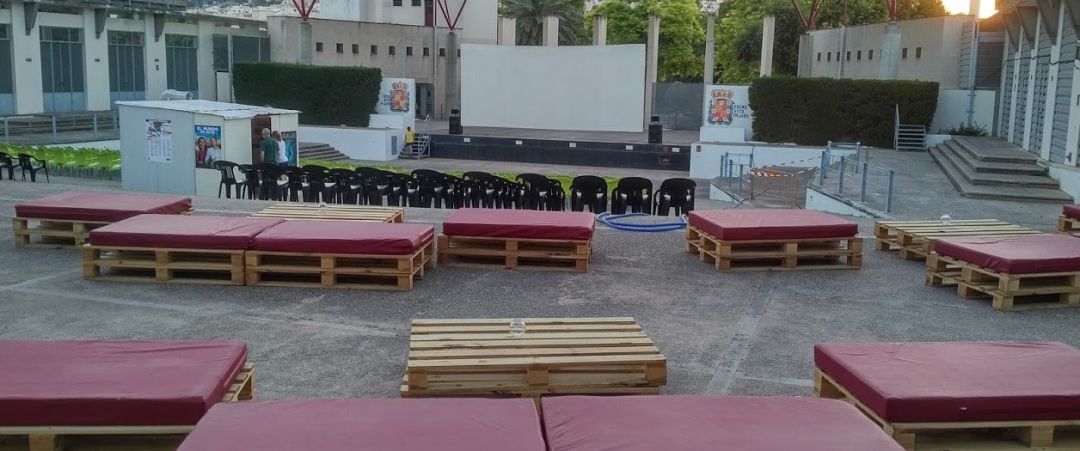 Cine de Verano de La Alameda, en Jaén.