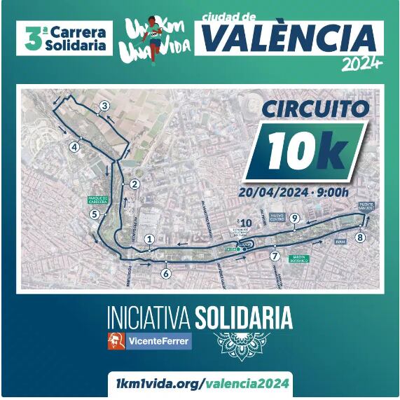 1km1vida València 2024 (10k)