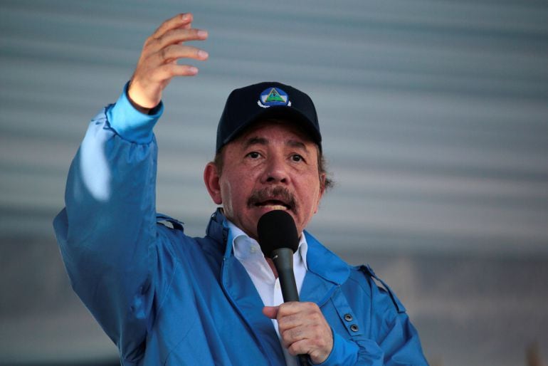 Daniel Ortega, presidente de Nicaragua.