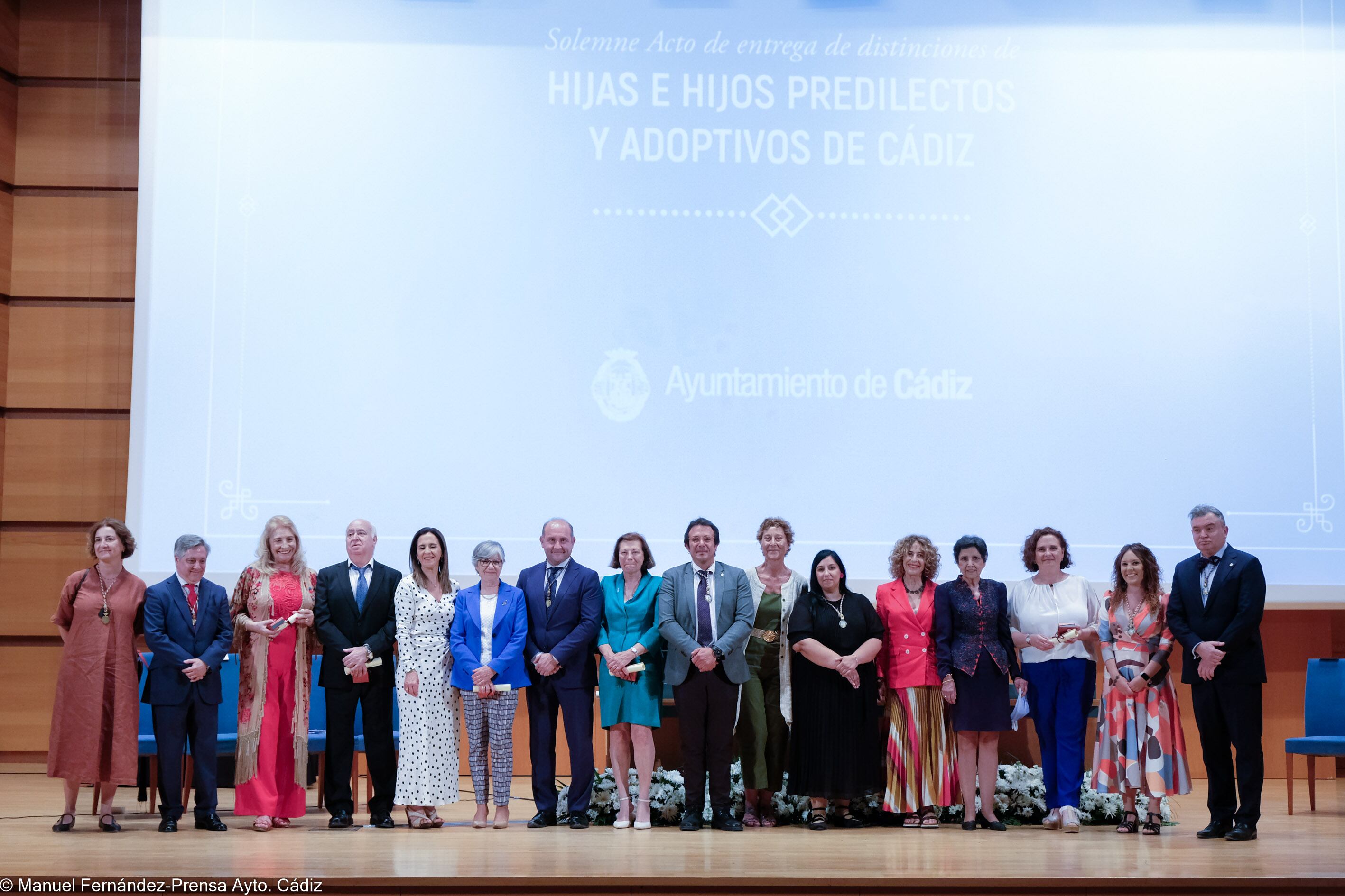 Un momento de la ceremonia