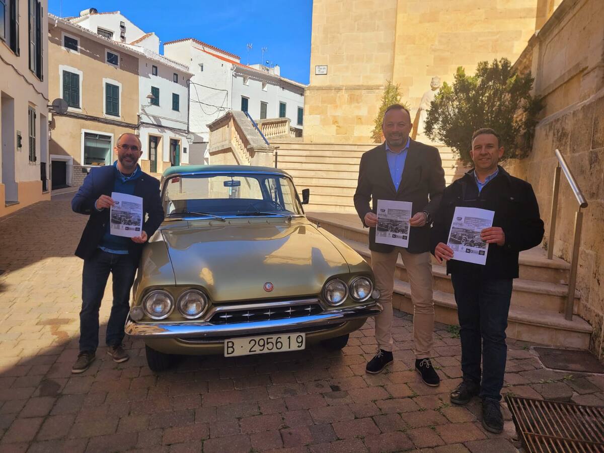 Els cotxes clàssics tornen aquest cap de setmana a Alaior