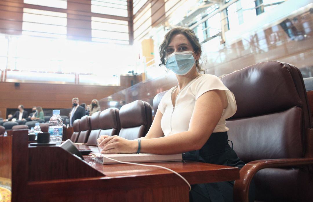 La presidenta de la Comunidad de Madrid, Isabel Díaz Ayuso.