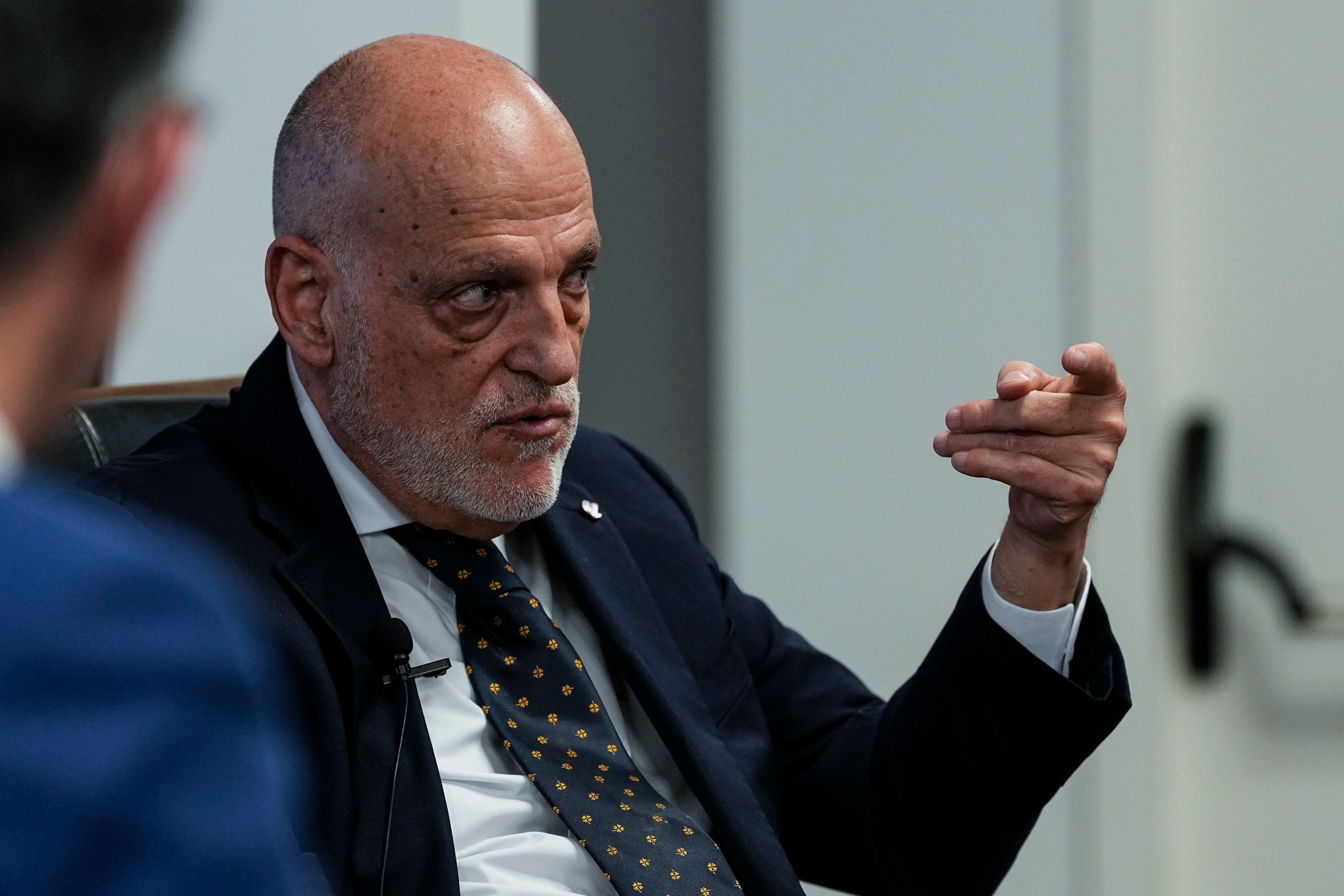 Imagen de archivo de Javier Tebas, presidente de LaLiga