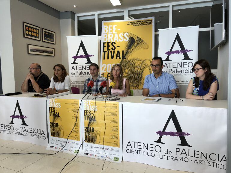 Presentación del Bee-Brass Festival en el Ateneo de Palencia