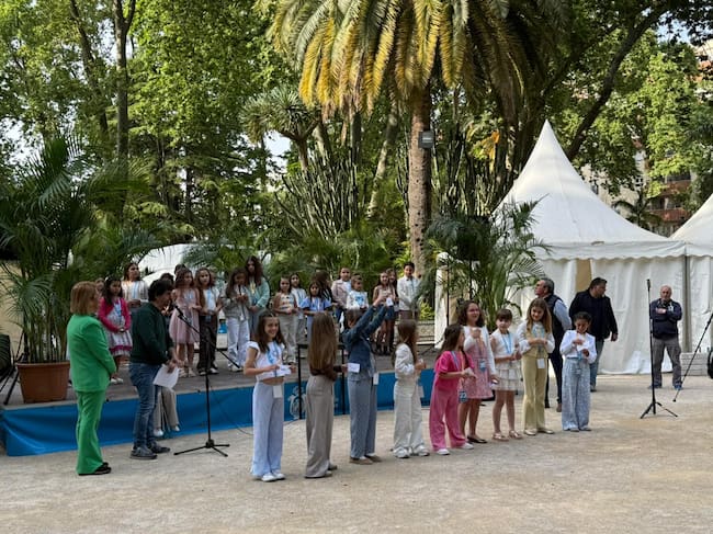 Corte infantil de la Feria Real