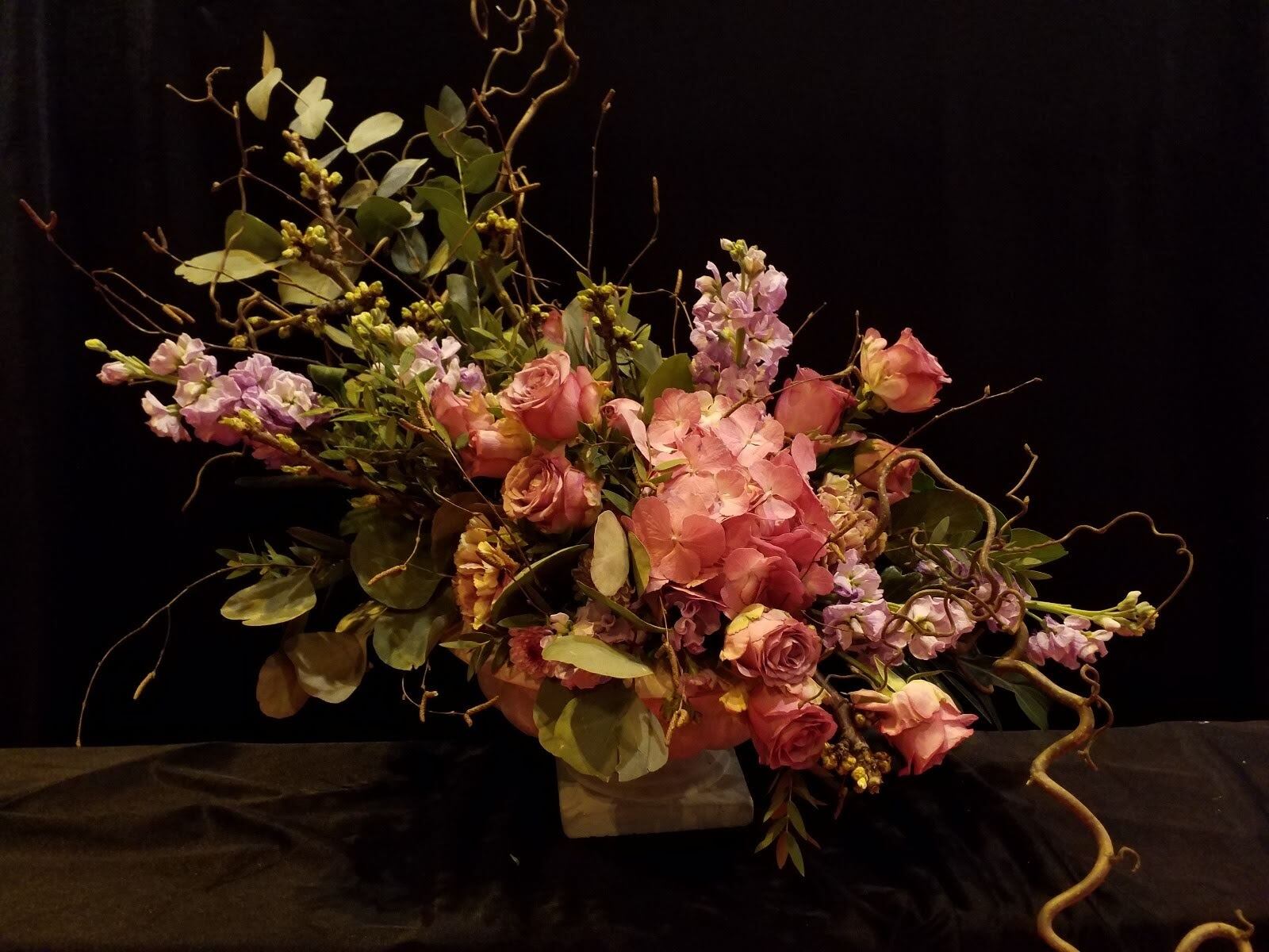 Composición para centro de mesa