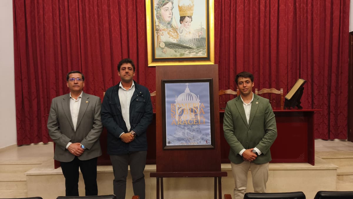 Presentación cartel romería de subida Virgen de Araceli Lucena