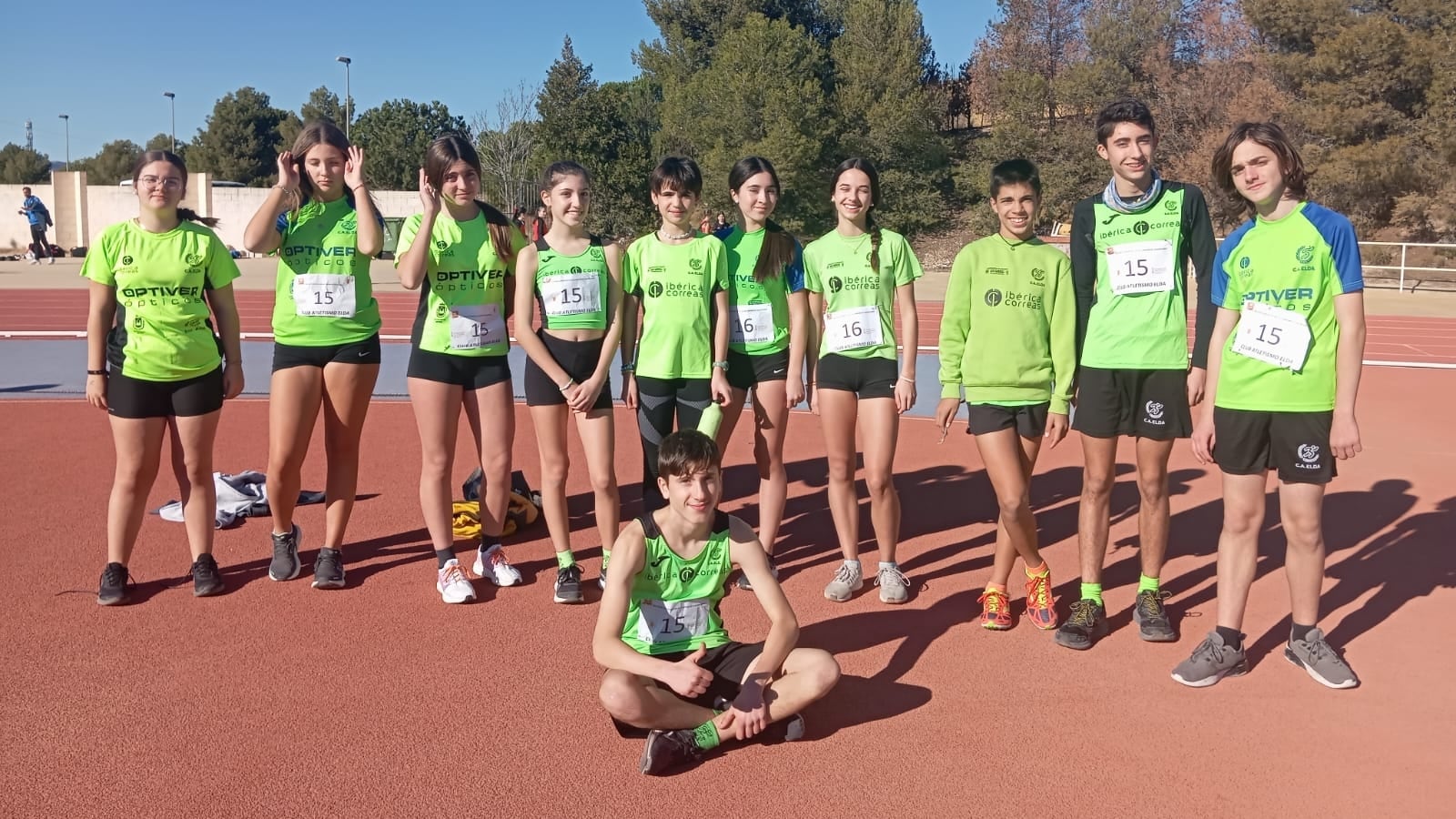 Las jóvenes promesas del Club Atletismo Elda