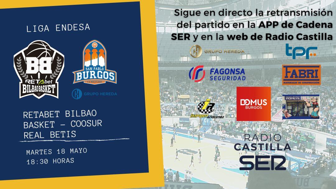 RETABet Bilbao Basket - Hereda San Pablo Burgos