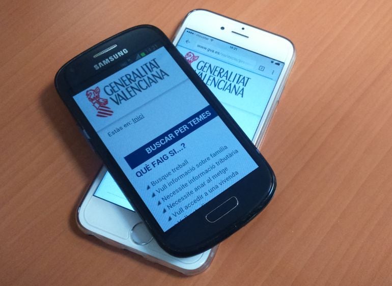 Los diputados de valencia tendrán Samsung y no iPhone 6.