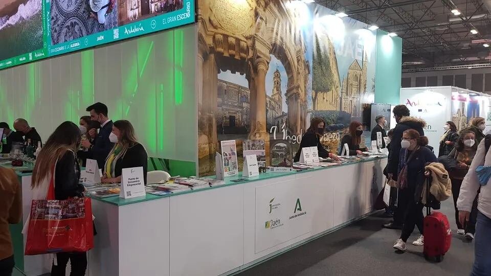 Stand de Jaén en la edición pasada de Fitur.