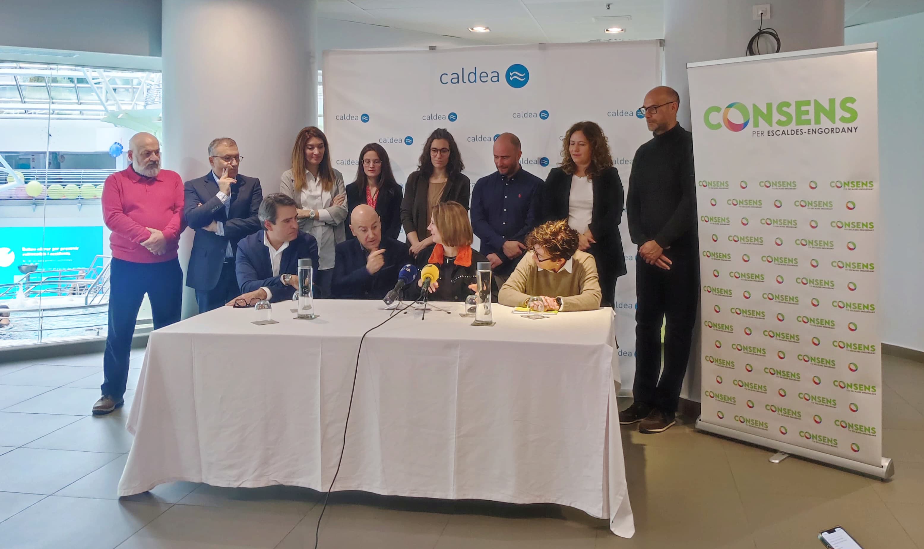 Presentació pública de la candidatura de Consens a Escaldes-Engordany.