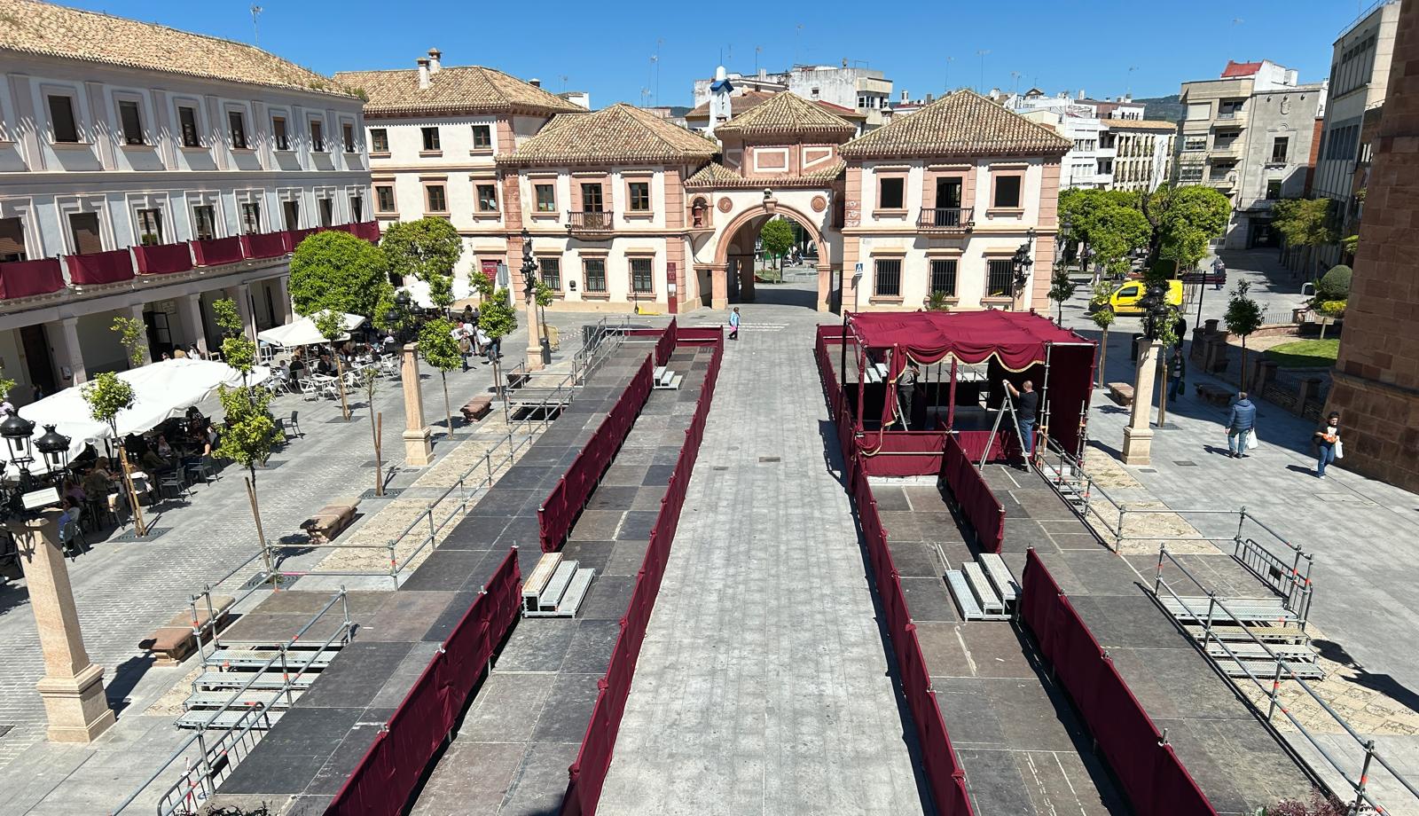 Dispositivo especial de tráfico en Andújar con motivo de la Semana Santa