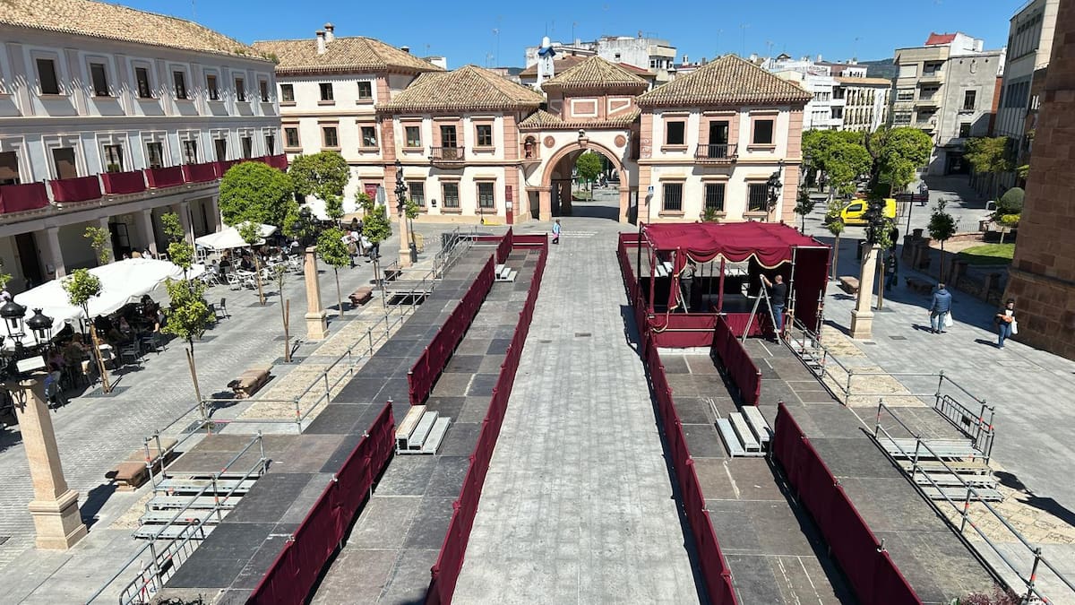 Dispositivo especial de tráfico en Andújar con motivo de la Semana Santa
