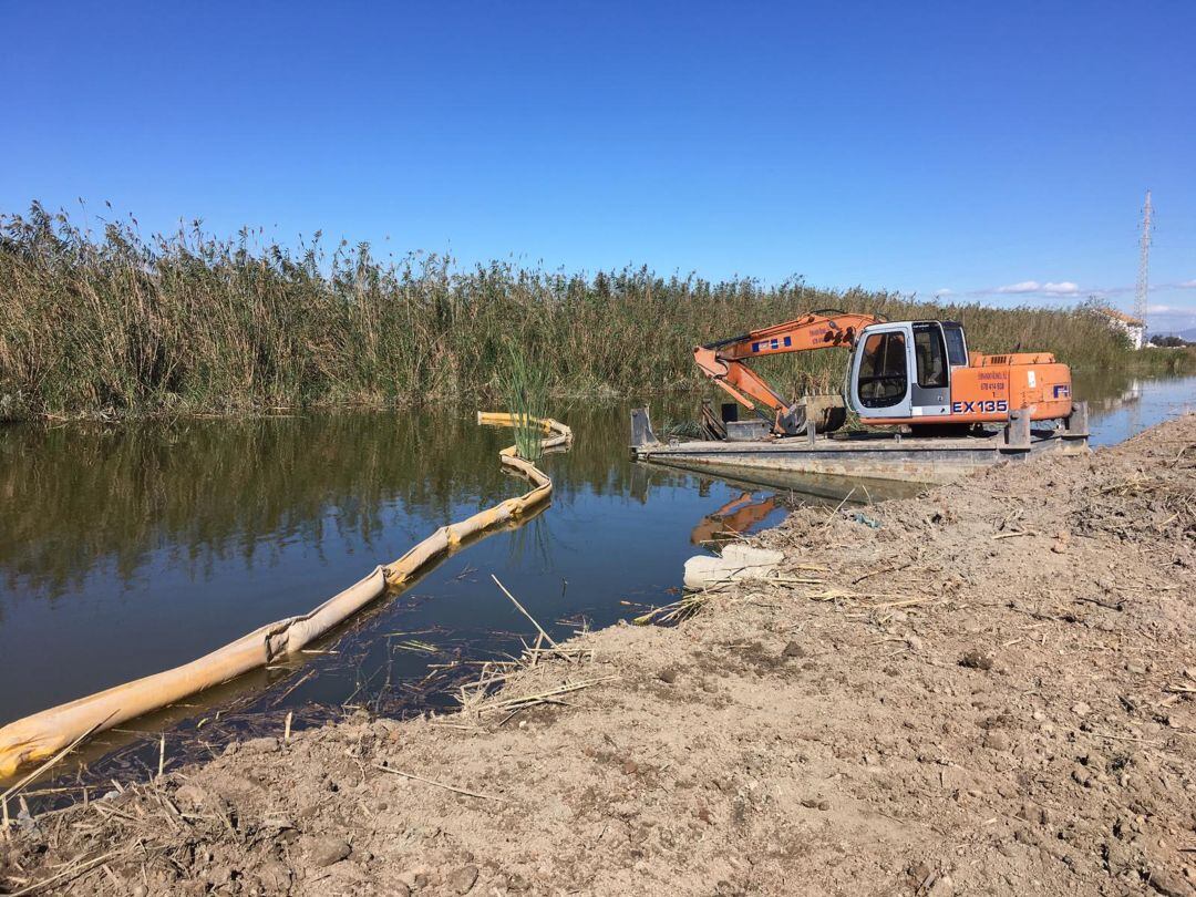 Reconstrucción de las motas del Saler