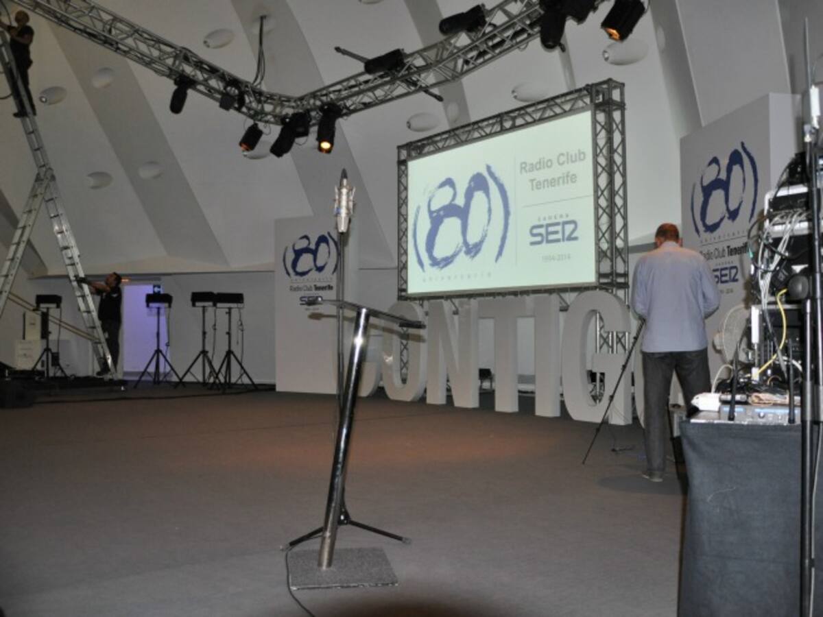 Preparativos para el programa 'Contigo' con Iñaki Gabilondo