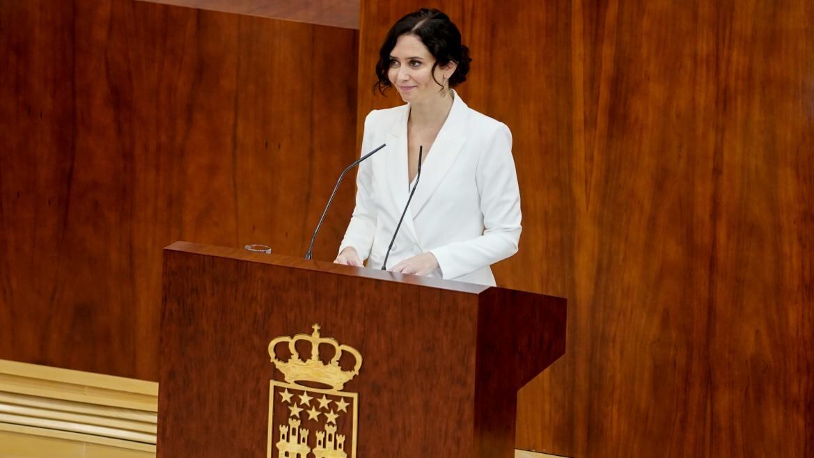La presidenta Isabel Díaz Ayuso anunció el plan de fomento de la natalidad en 2021.