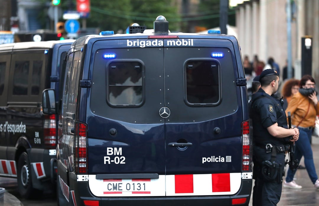 Imatge d&#039;arxiu d&#039;un dispositiu de la Brigada Mòbil