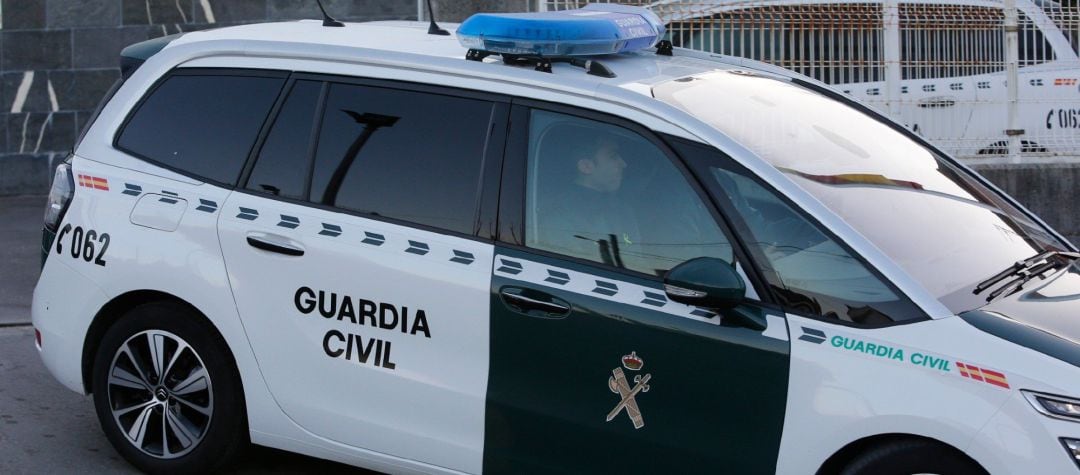 Vehículo de la Guardia Civil.