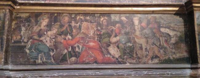 Adoración de los Reyes. Retablo de la Asunción.