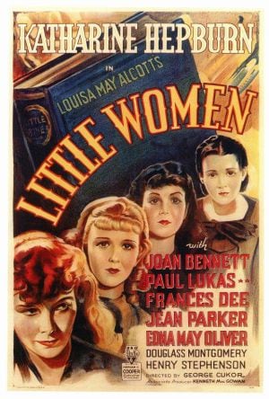 Cartel de &#039;Litlle Woman&#039;, título original de &#039;Las cuatro hermanitas&#039;.