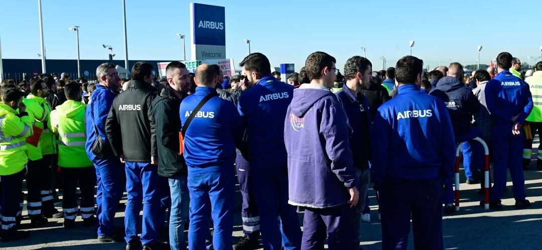 Las manifestaciones previstas por los despidos en Airbus han quedado en suspenso por la situación sanitaria