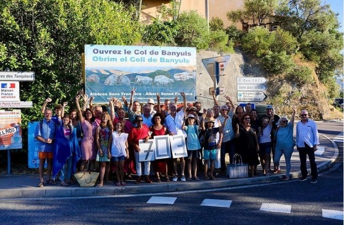 Albera Sense Fronteres. Ara ja son més de 820 socis.