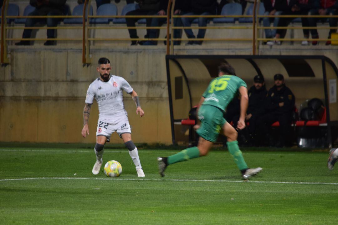 El puesto de Dani Pichín en el once inicial se ve amenazado por el buen nivel de Gudiño