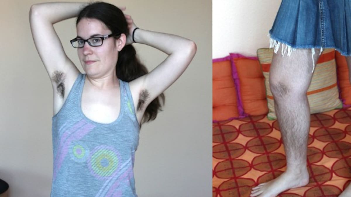 Una chica decide no volver a depilarse y se lía en Internet