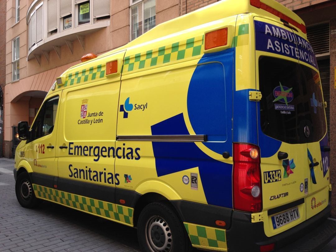 Intentan robar una bombona de oxígeno de una ambulancia en Palencia