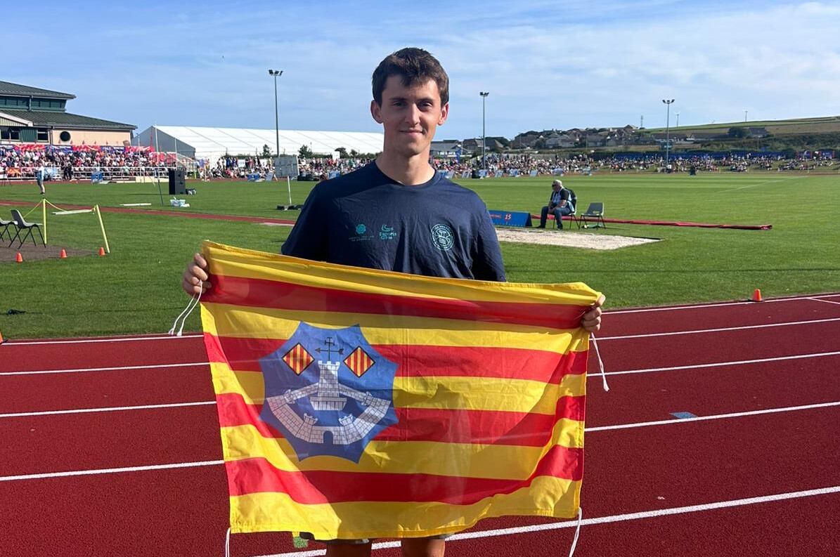 Nico Vila ja ha sumat tres medalles en aquests Island Games d'Orkney.